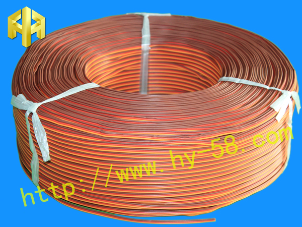 60芯PVC棕红橙